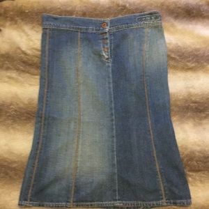 Adriano Goldschmied AG jean skirt, size 26